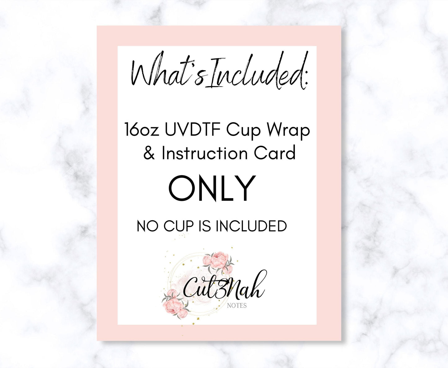Cut3Nah Notes CNN Exclusive 4th of July Boots & Bows 16 OZ UVDTF Cup Wrap