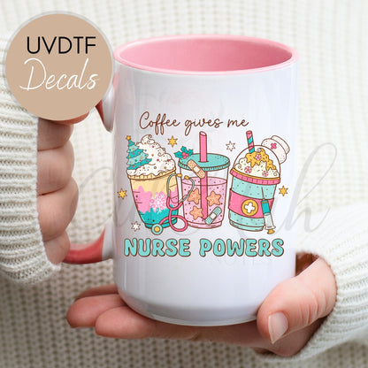 Nurse Powers - Christmas UVDTF Decal (CNDNX59)