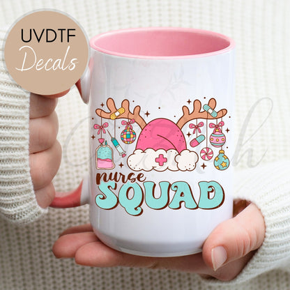 Nurse Squad - Christmas UVDTF Decal (CNDNX61)