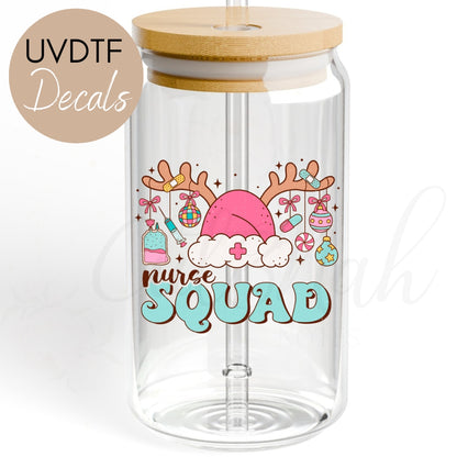 Nurse Squad - Christmas UVDTF Decal (CNDNX61)