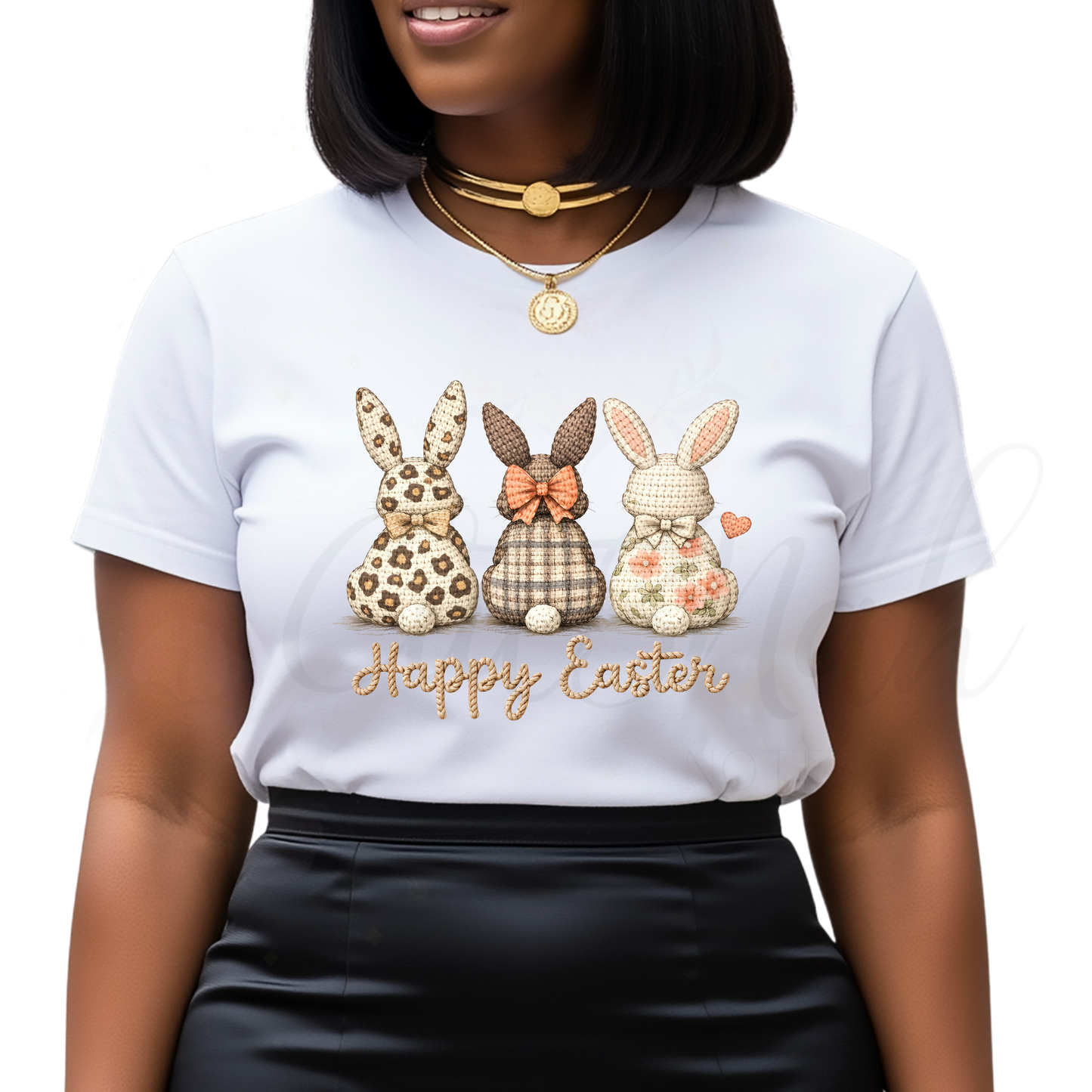 Happy Easter -  Easter Bunny DTF Transfer (CNDTF31)