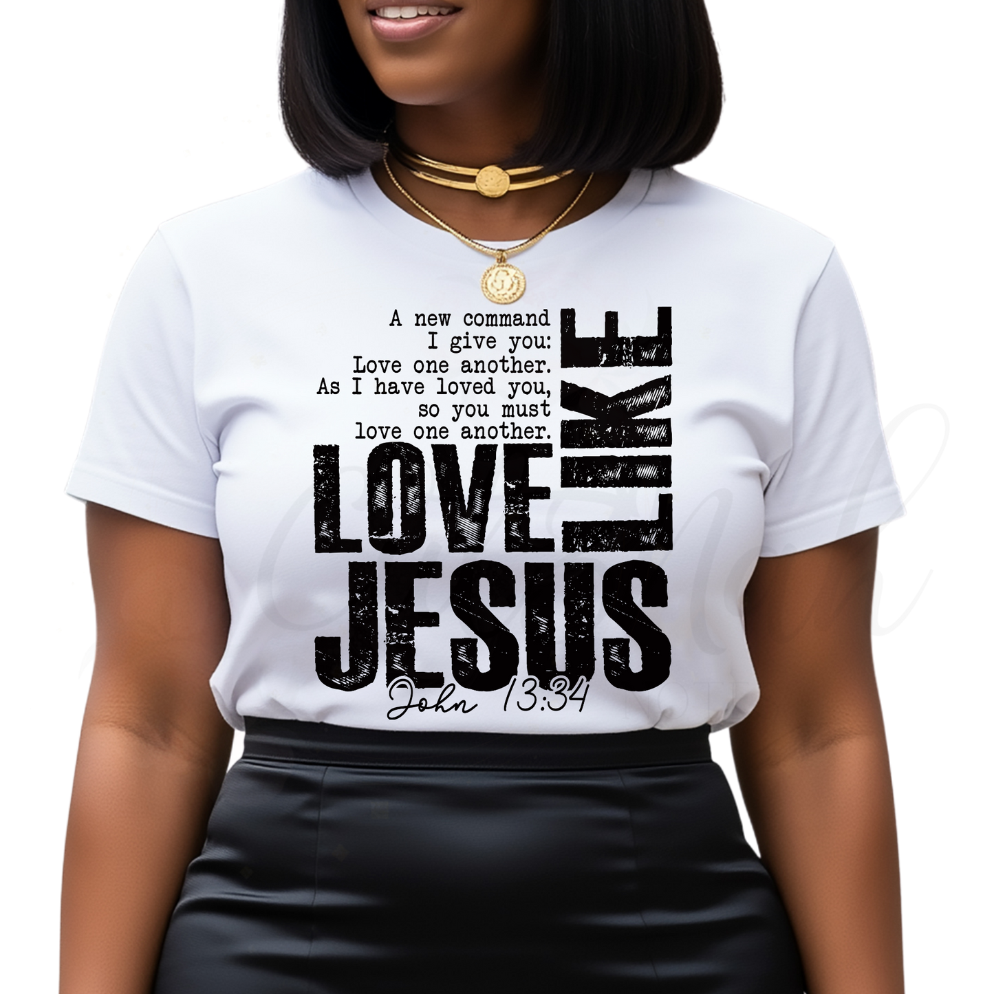 Love Like Jesus -  Christian DTF Transfer (CNDTF23)