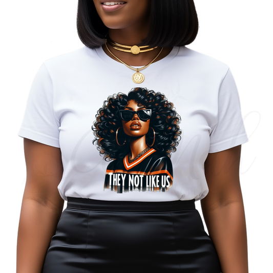 They Not Like Us -  Black History DTF Transfer (CNDTF30)