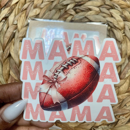 FOOTBALL MAMA Die Cut Sticker | Magnet