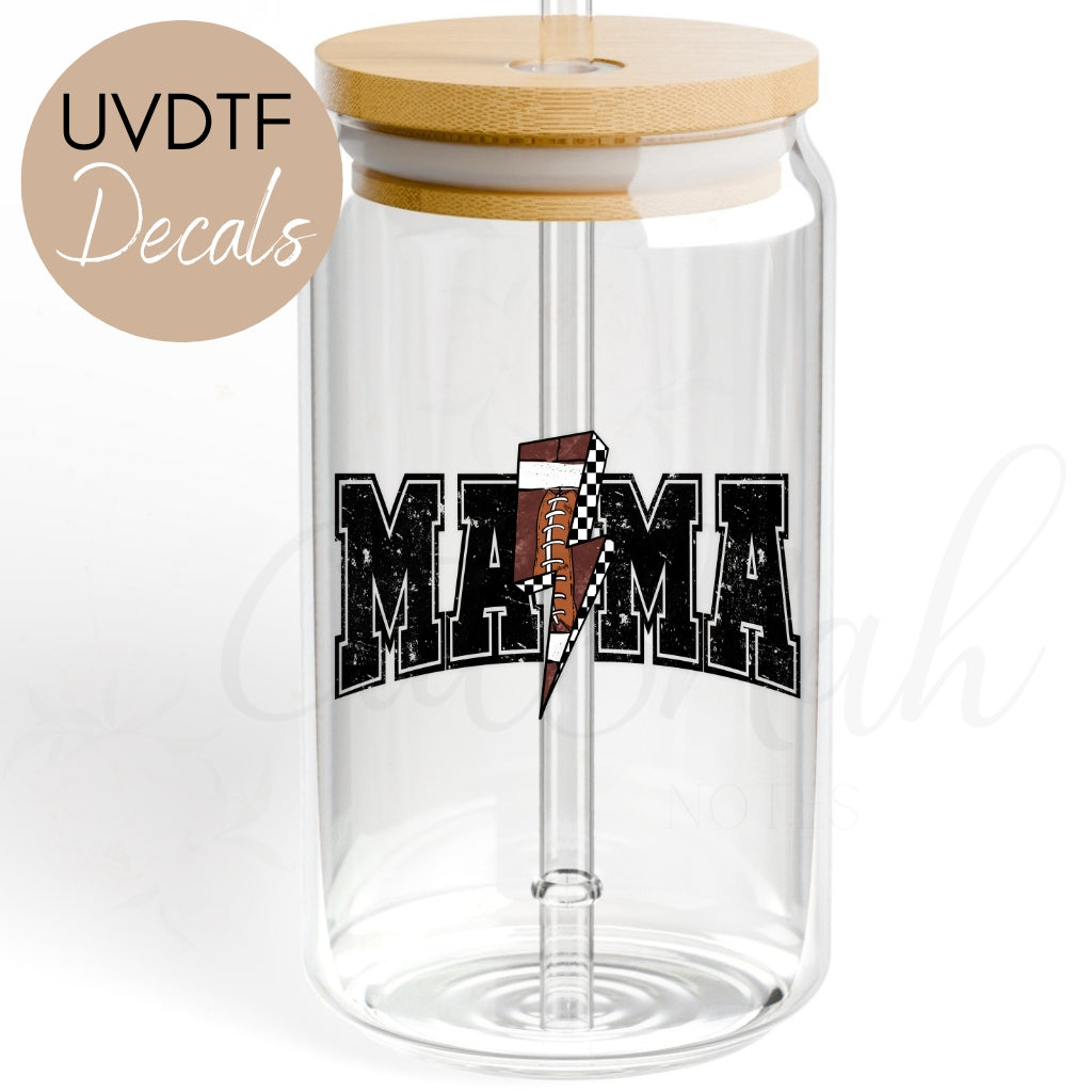 Football Mama Touchdown Season - Football UVDTF Decal (CNDF49)