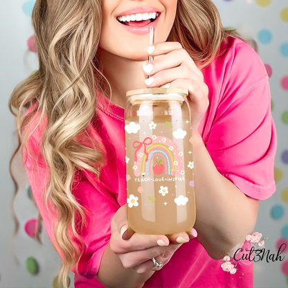 Teach Love Inspire - UVDTF 16 OZ Cup Wrap (CNWT1)