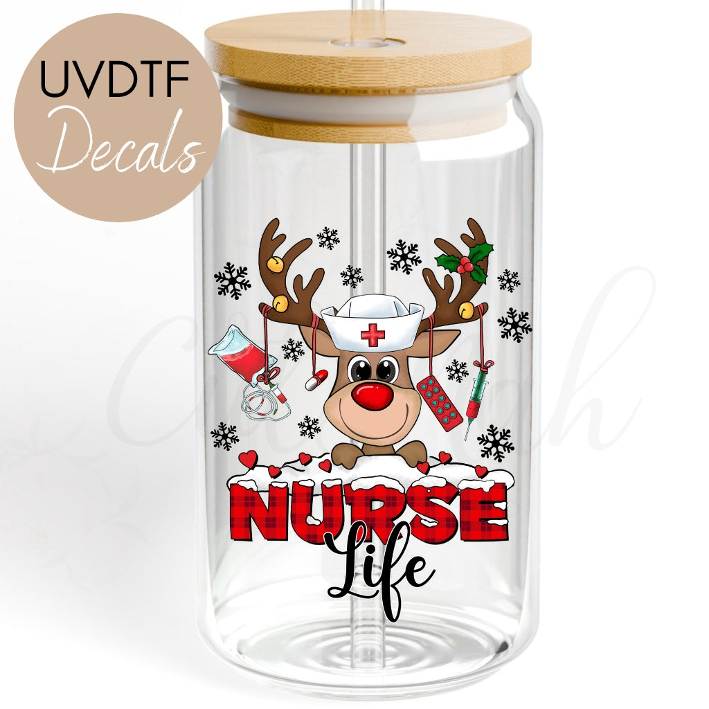 Nurse Life - Christmas UVDTF Decal (CNDNX52)