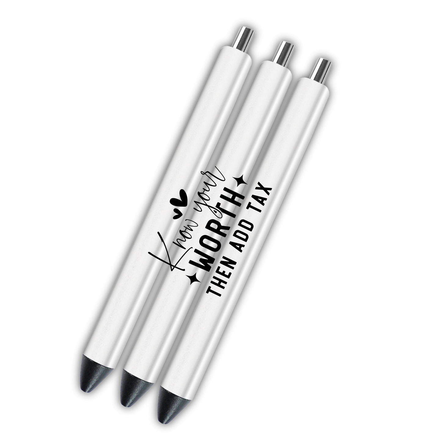 Know Your Worth Quote - UVDTF Journal | Tumbler Decal (CNQJD02)