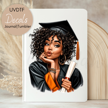 Graduate - UVDTF Journal | Tumbler Decal (CNJD13)