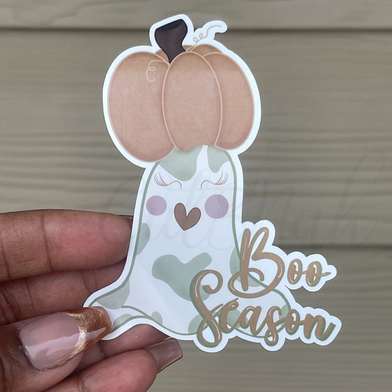 BOO SEASON Die Cut Sticker | Magnet