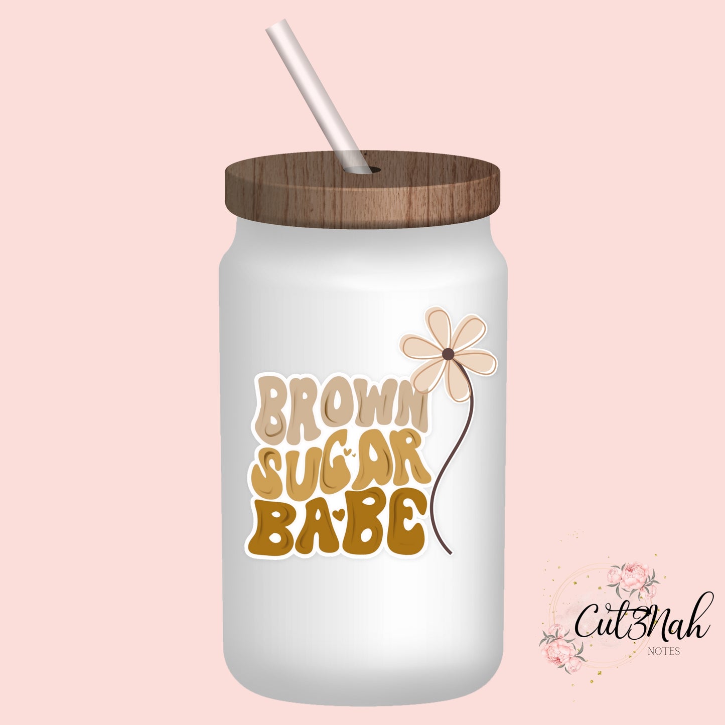 BROWN SUGAR BABE Die Cut Sticker | Magnet