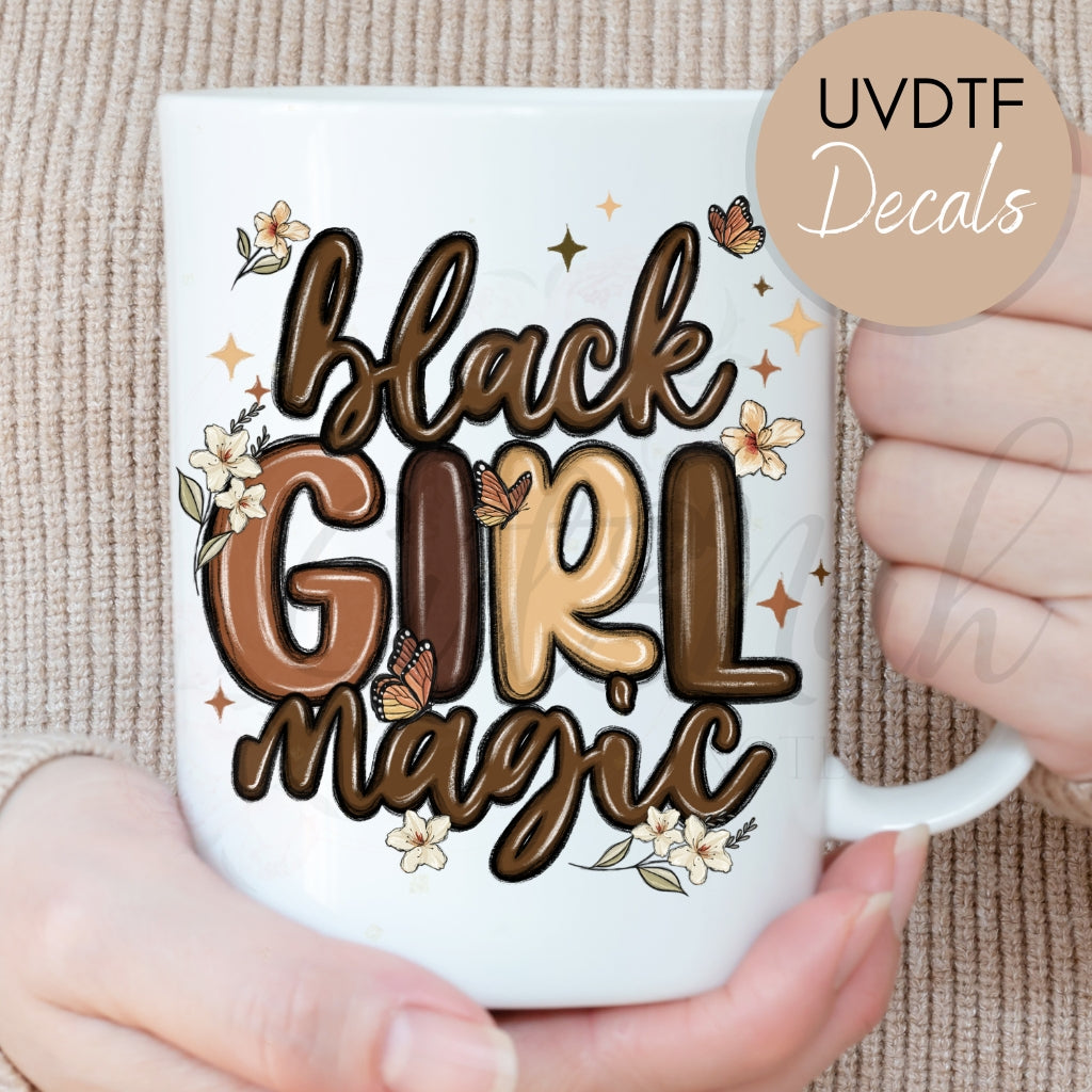 Melanin UV DTF Print Decals Bundle