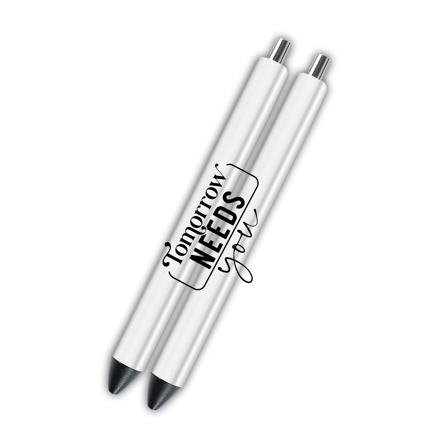 Tomorrow Needs You Quote - UVDTF Journal | Tumbler Decal (CNQJD05)