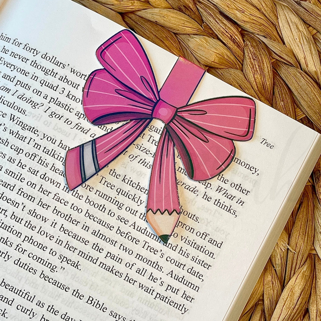 Coquette Pencil Magnetic Bookmark