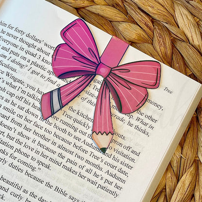 Coquette Pencil Magnetic Bookmark