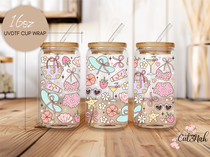 Summer Girls Trip - UVDTF 16 OZ Cup Wrap (CNWSUM1)