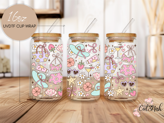 Summer Girls Trip - UVDTF 16 OZ Cup Wrap (CNWSUM1)