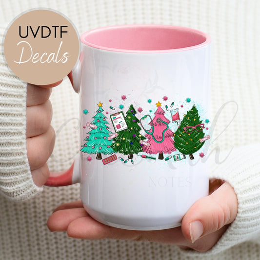 Nursin' Around Christmas - Nurse UVDTF Decal (CNDN57)