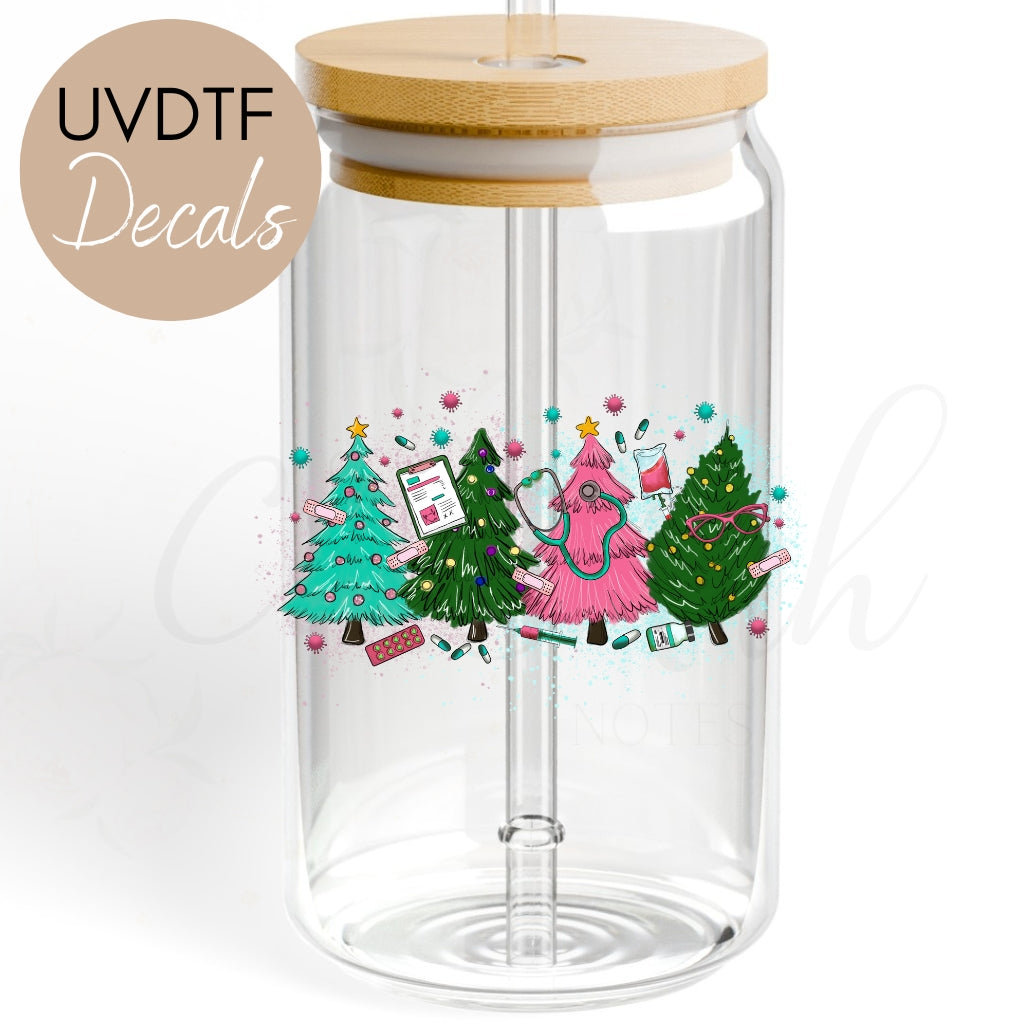 Nursin' Around Christmas - Nurse UVDTF Decal (CNDN57)