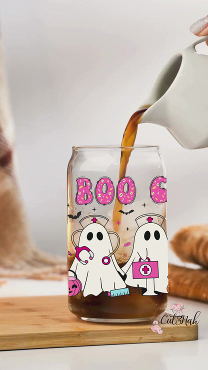 Boo Boo Crew 16 oz - Nurse UVDTF Cup Wrap (CNWN10)